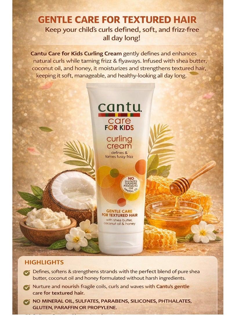 كانتو كريم كانتو للعناية بالشعر المجعد للأطفال 8 أونصة (عبوة من قطعتين) - Image 3